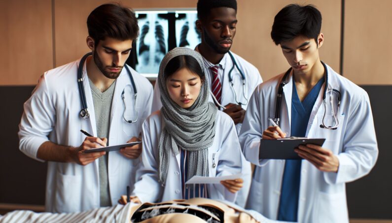 Medizinstudenten: Helden in Weiß
