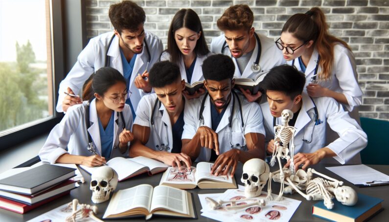 Medizinstudenten: Harte Arbeit und Leidenschaft